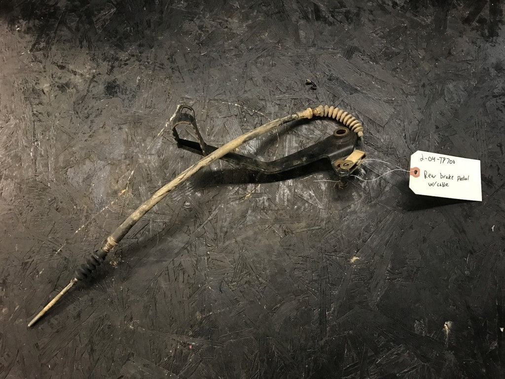 2004 Suzuki Twin Peaks 700 Rear Brake Pedal w/ Cable
