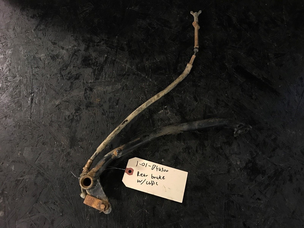 2001 Kawasaki Bayou 300 Rear Foot Brake Pedal w/ Cable
