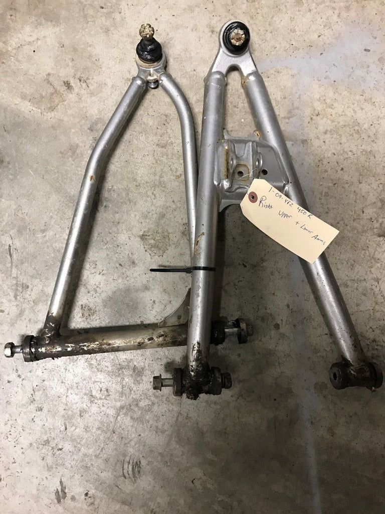 2009 Yamaha YFZ450R Front Right Upper & Lower A Arms