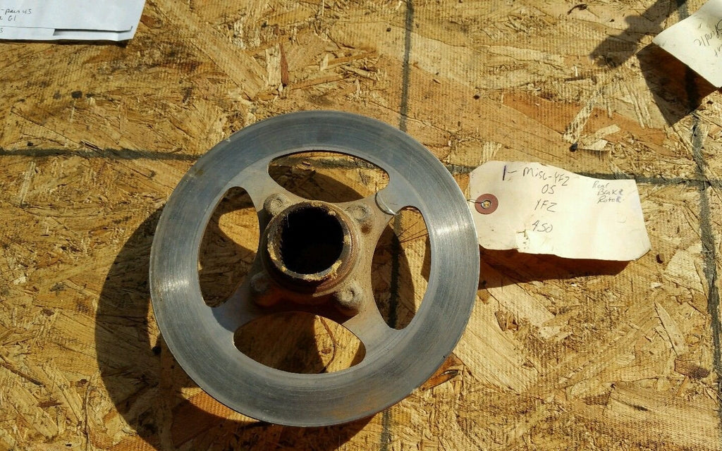 Yamaha YFZ 450 Rear Rotor w/Hub