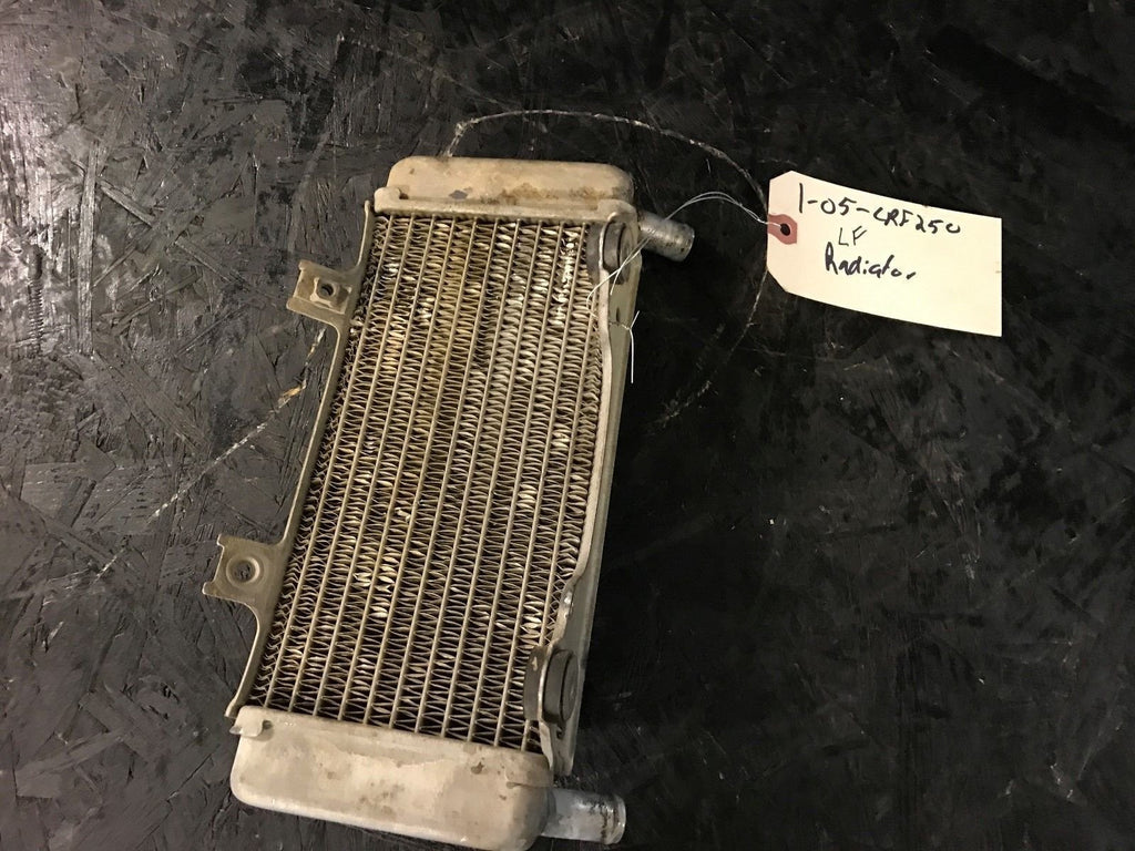 2005 Honda CRF 250 Left Radiator Tank