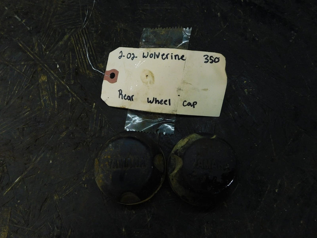 2002 Yamaha Wolverine 350 4x4 Rear Wheel Caps