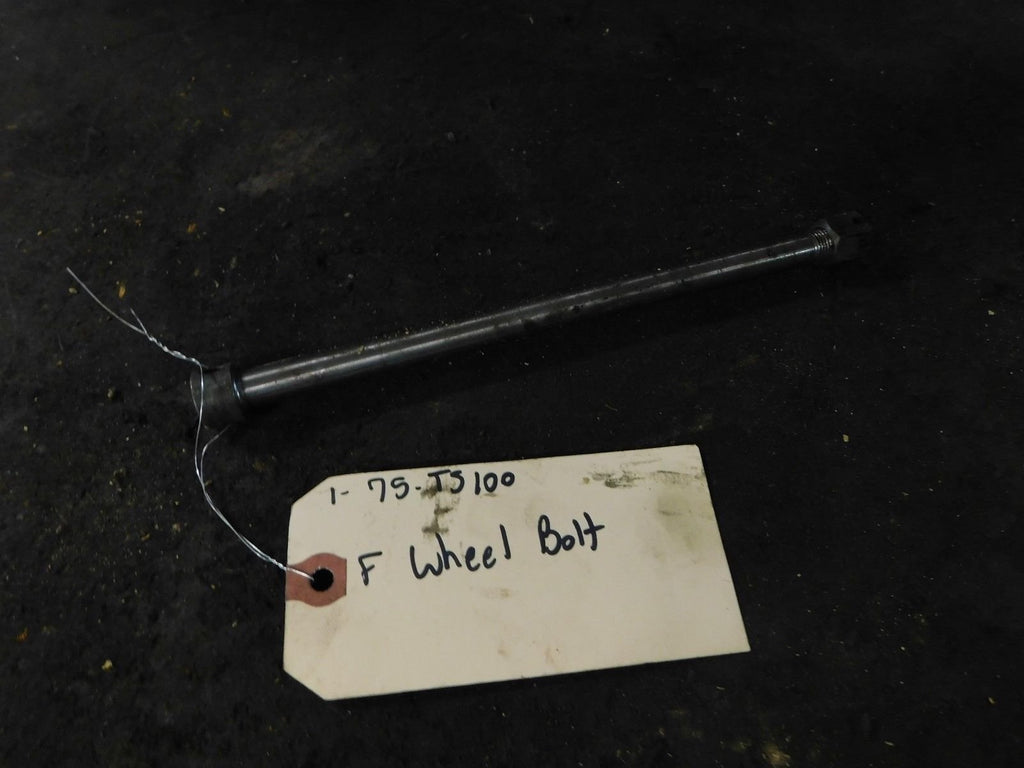 1975 Suzuki TS100 Front Wheel Bolt