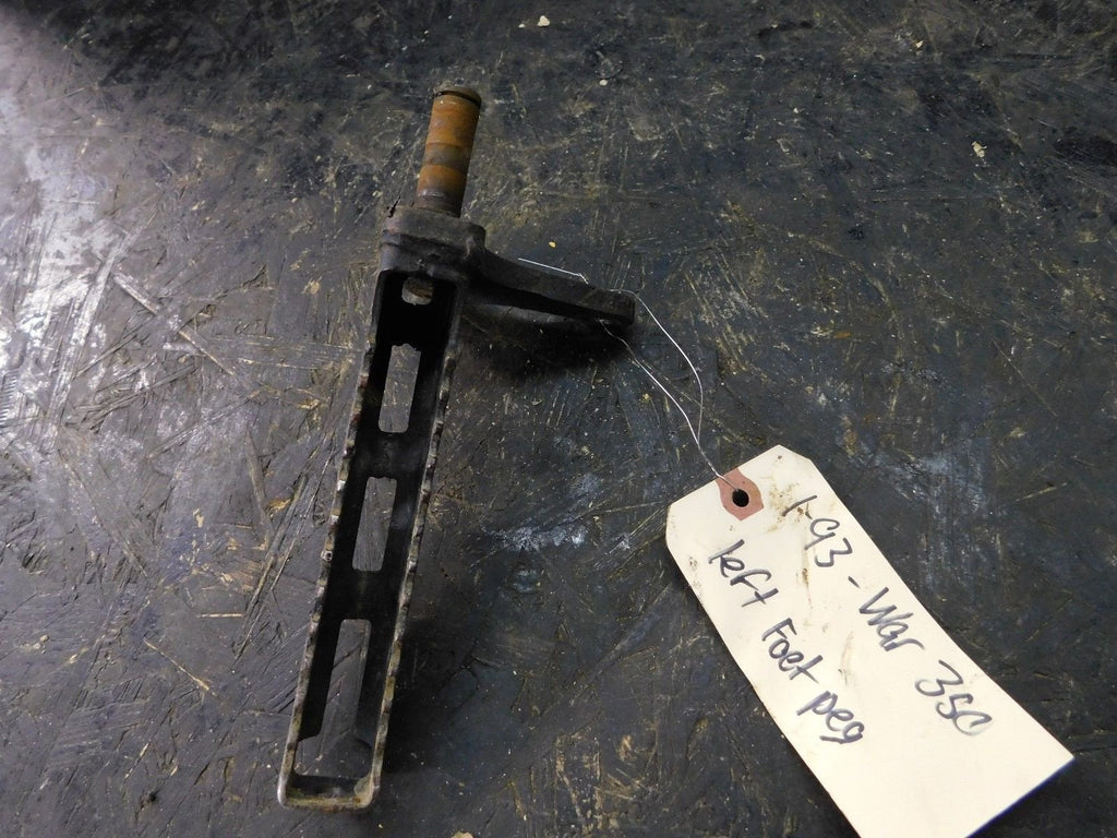 1993 Yamaha Warrior 350 Left Foot Peg