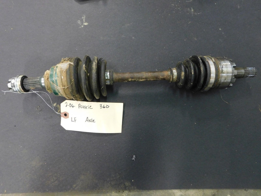 2006 Kawasaki Prairie 360 4x4 Left Front Axle