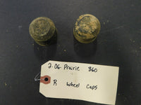 2006 Kawasaki Prairie 360 4x4 Rear Wheel Axle Center Caps