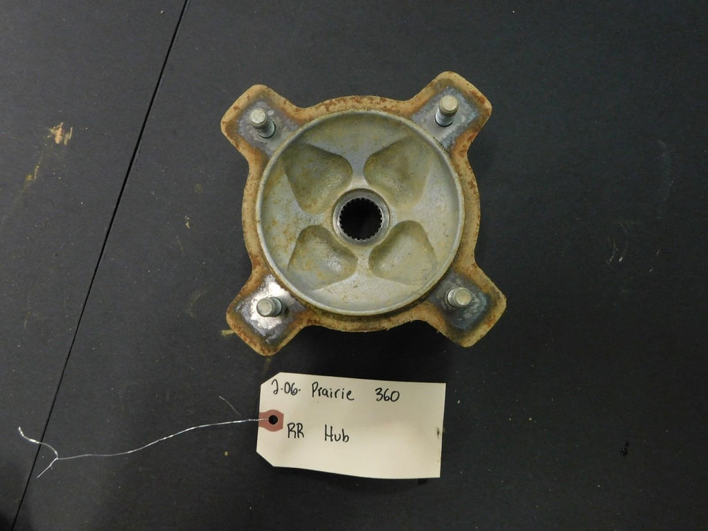 2006 Kawasaki Prairie 360 4x4 Right Rear Wheel Hub