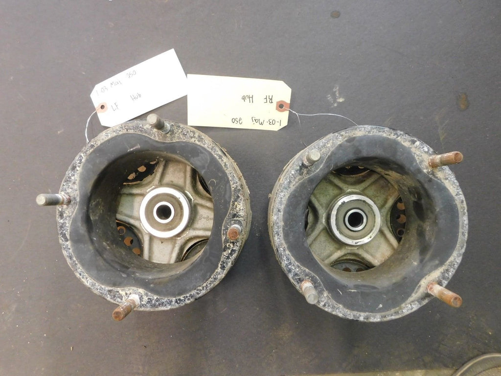 2003 Kawasaki Mojave 250 Front Wheel Hubs & Spacers