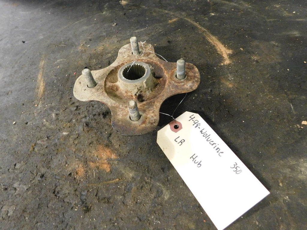 1998 Yamaha Wolverine 350 4x4 Left Rear Wheel Hub