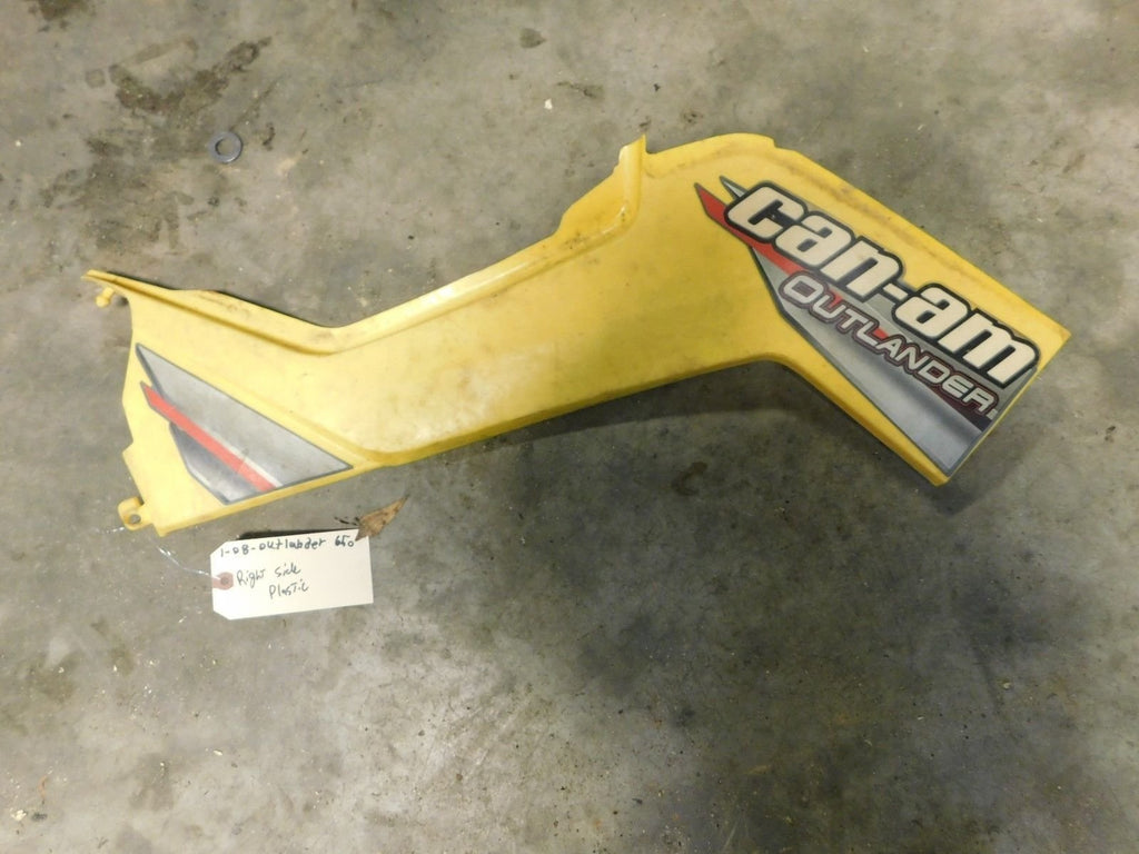 2008 Can-Am Outlander 650 Right Side Plastic 705001997