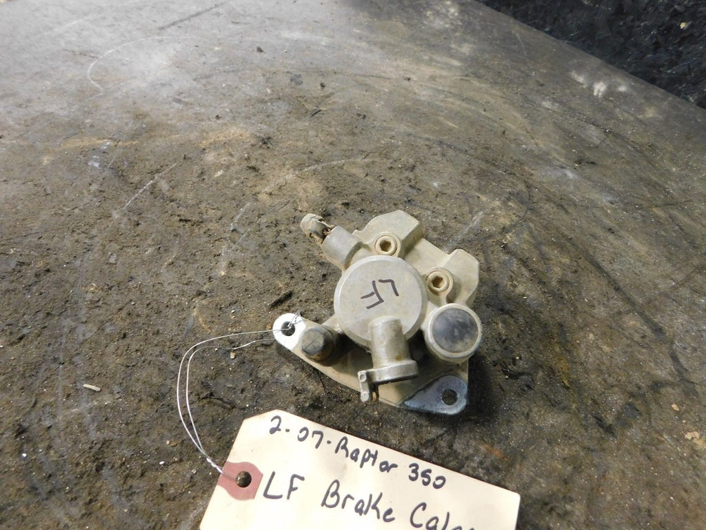 2007 Yamaha Raptor 350 Left Front Brake Caliper