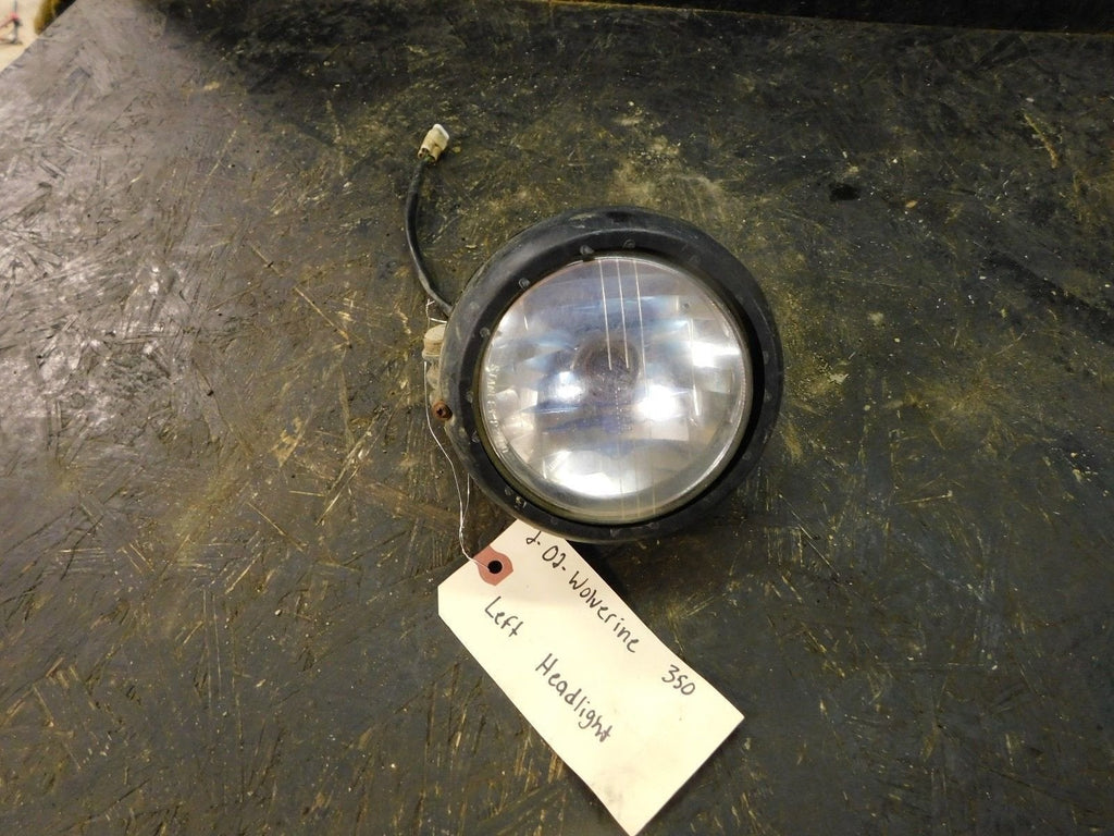 2002 Yamaha Wolverine 350 4x4 Left Headlight