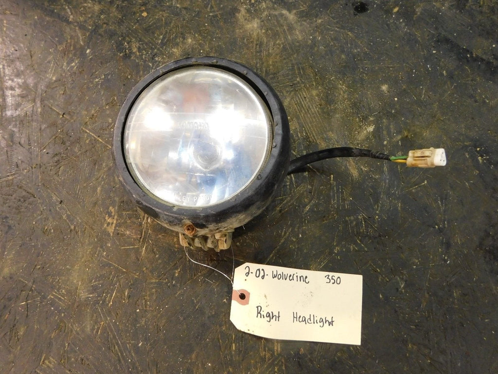 2002 Yamaha Wolverine 350 4x4 Right Headlight