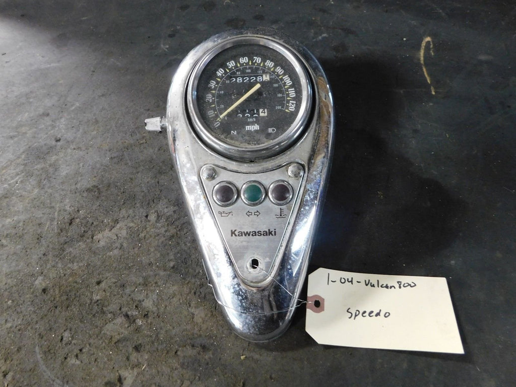 2004 Kawasaki Vulcan 800 Speedometer / Speedo w/ Cover 25005-1725