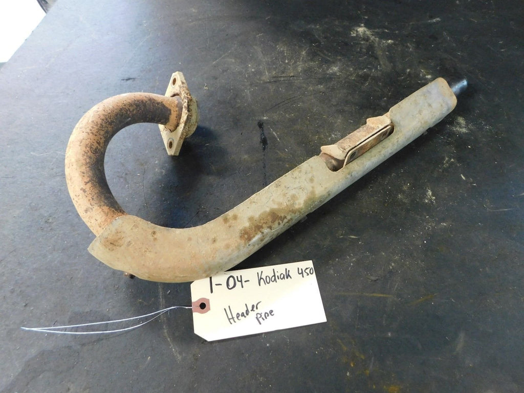 2004 Yamaha Kodiak 450 Header Pipe