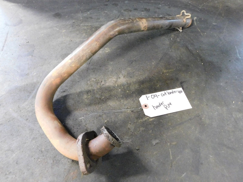 2004 Can-Am Outlander 400 2x4 Header Pipe