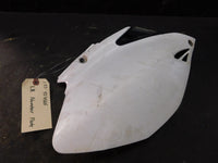 2007 Yamaha YZ450F Left Rear Number Plate