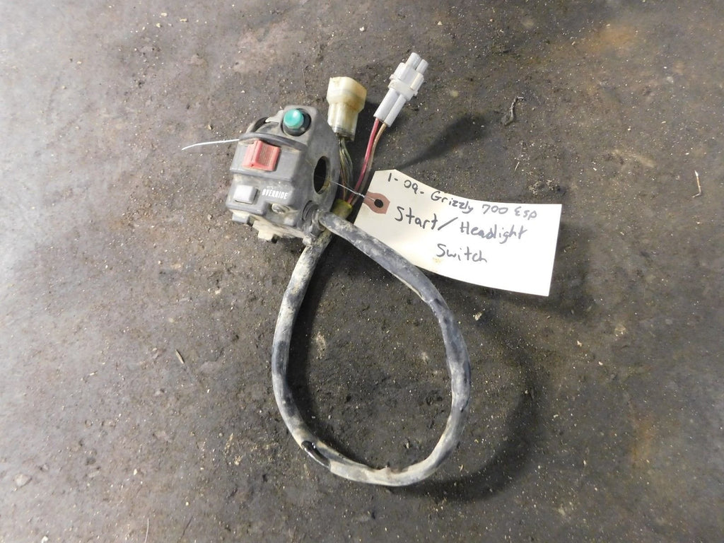 2009 Yamaha Grizzly 700 EPS Headlight / On-Off / Start Switch
