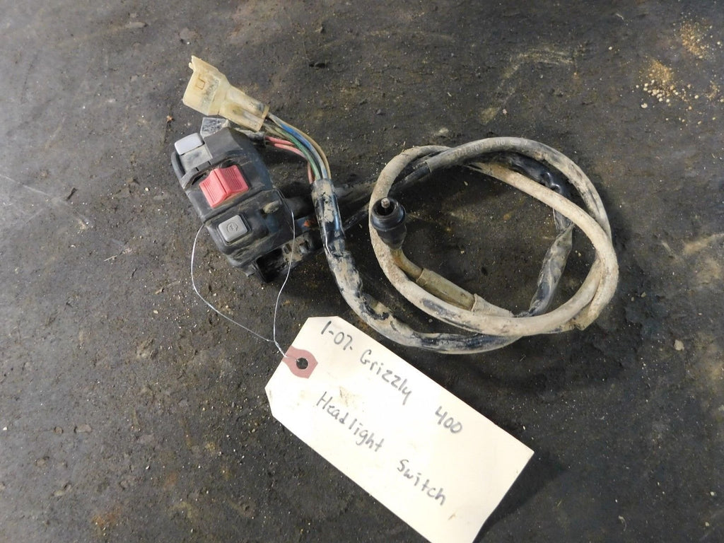 2007 Yamaha Grizzly 400 IRS Headlight On-Off Switch