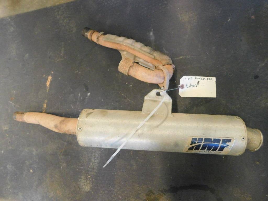 2005 Honda Rubicon 500 HMF Slip-On Exhaust & Stock Header