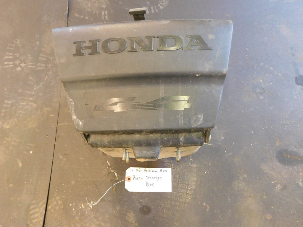 2005 Honda Rubicon 500 Rear Storage Box