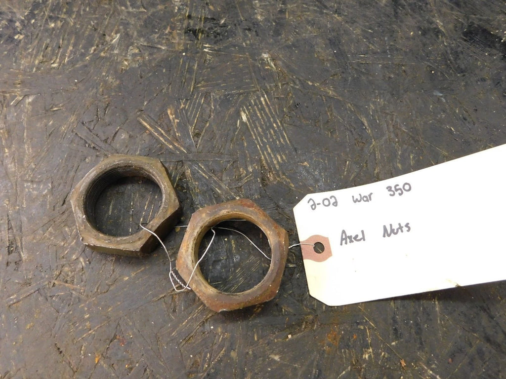 2002 Yamaha Warrior 350 Axle Nuts