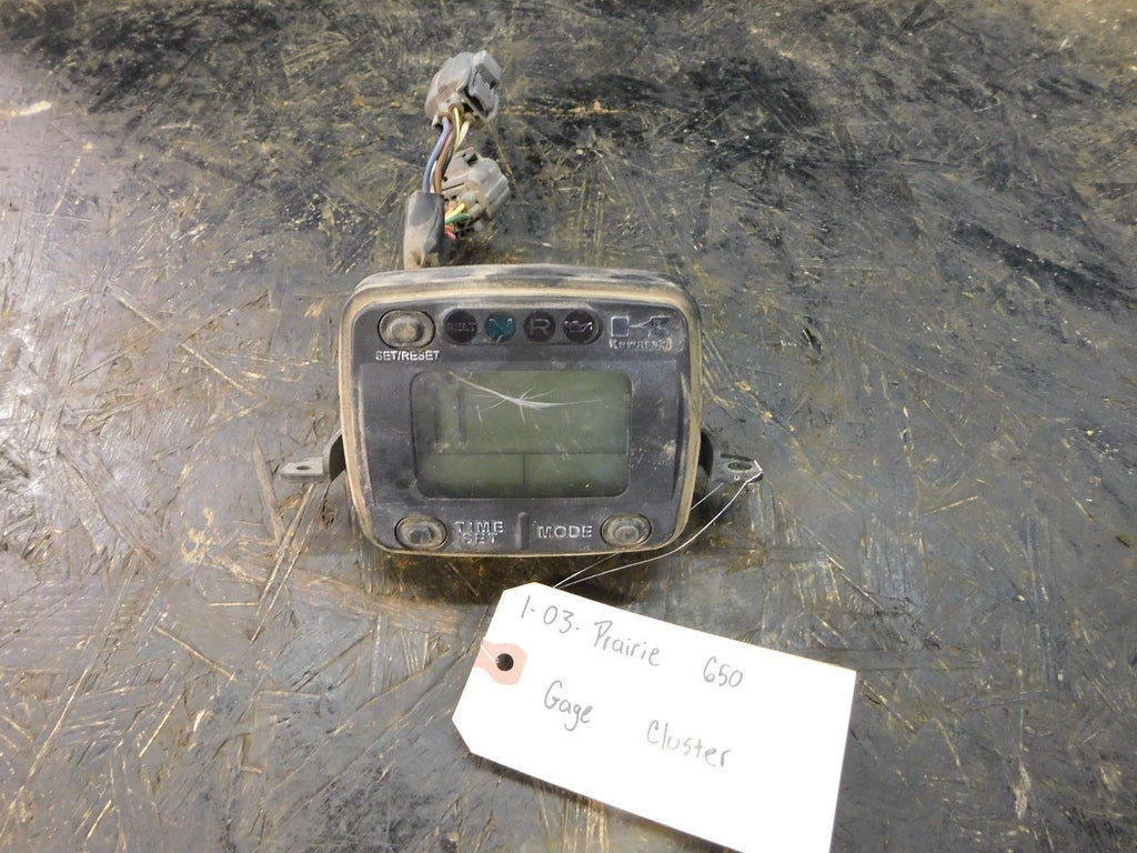 2003 Kawasaki Prairie 650 4x4 Speedometer / Gauge Cluster