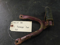 1985 Yamaha XT350 Left Passenger Foot Peg