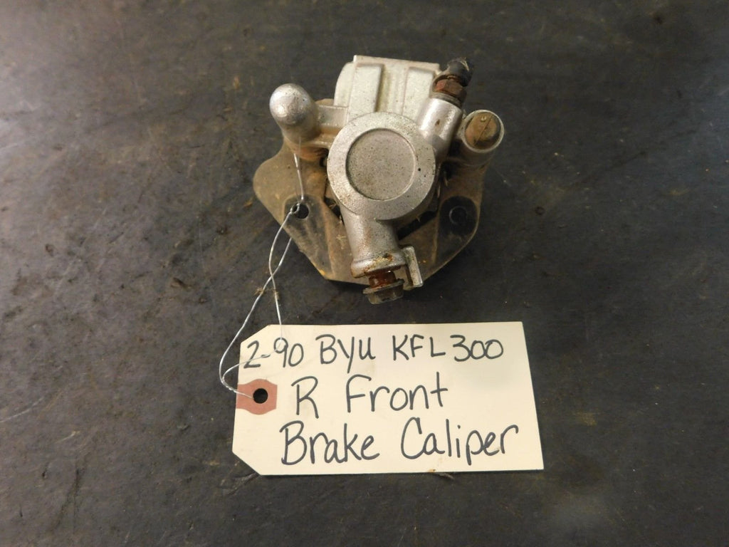 1990 Kawasaki Bayou KLF300 2x4 Right Front Brake Caliper 43041-1253