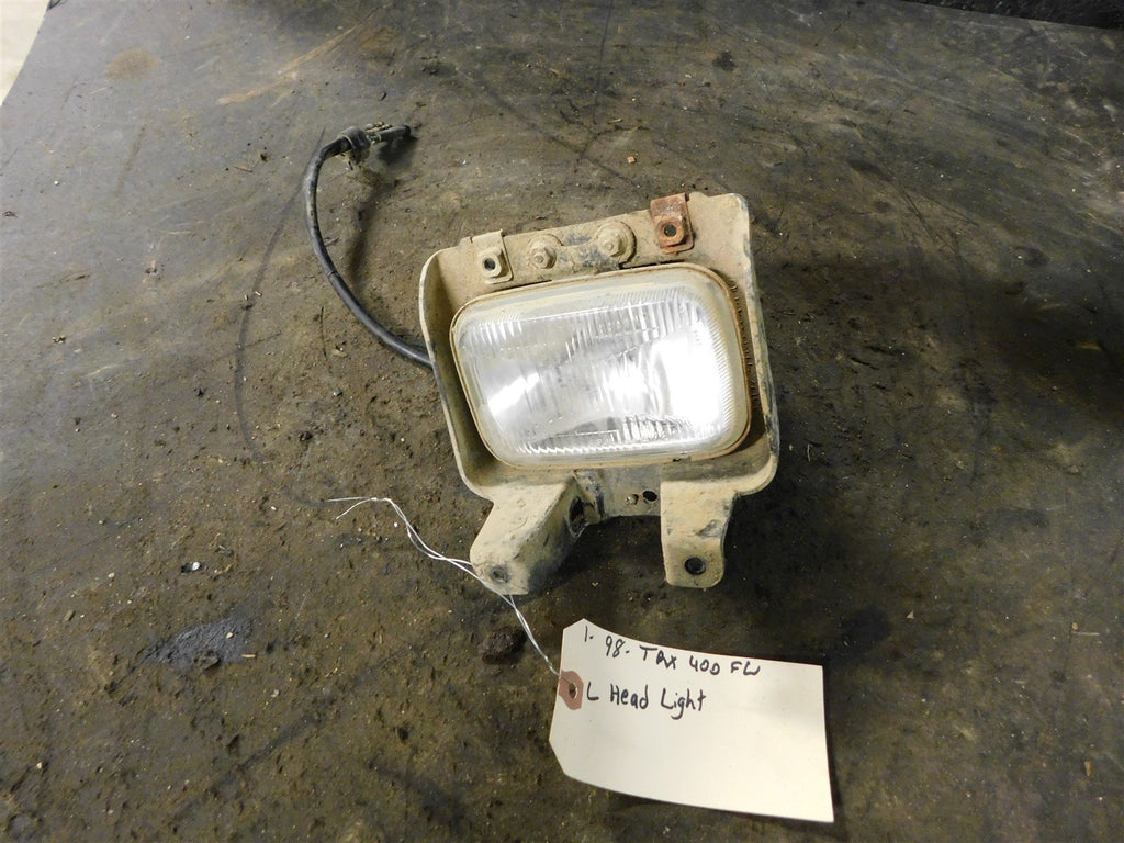 1998 Honda TRX 400FW Foreman 4x4 Left Headlight & Bucket