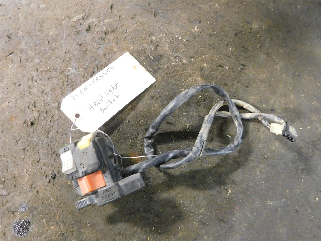 2005 Honda TRX450R Headlight On-Off Switch