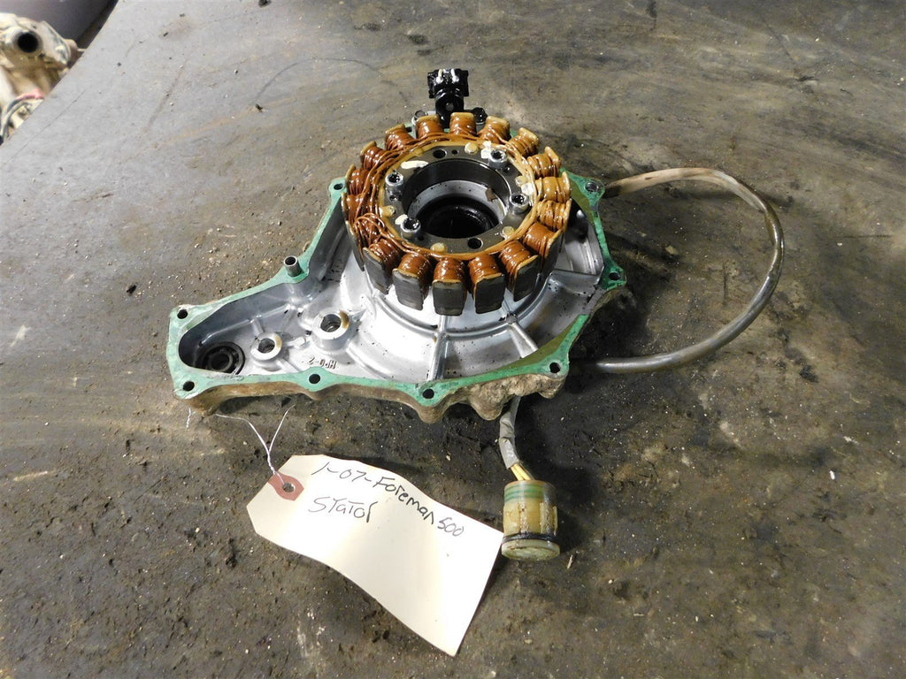 2007 Honda TRX 500ES Foreman 4x4 Stator & Cover
