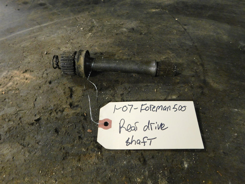 2007 Honda TRX 500ES Foreman 4x4 Rear Drive Shaft