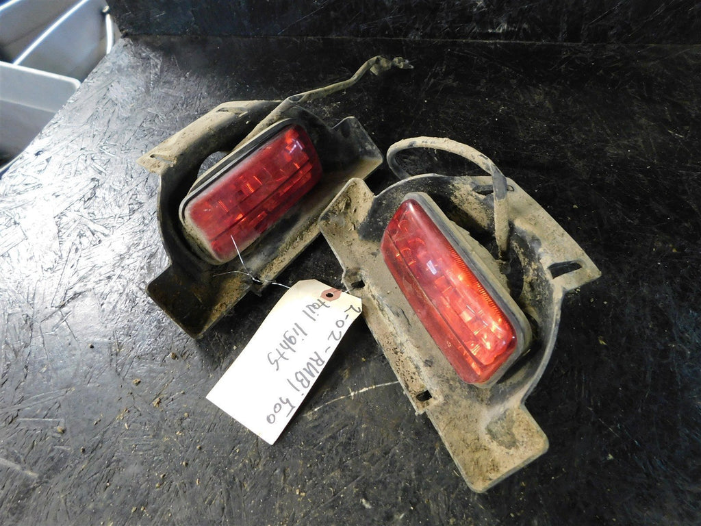 2002 Honda Rubicon 500 Left & Right Tail Lights w/ Buckets