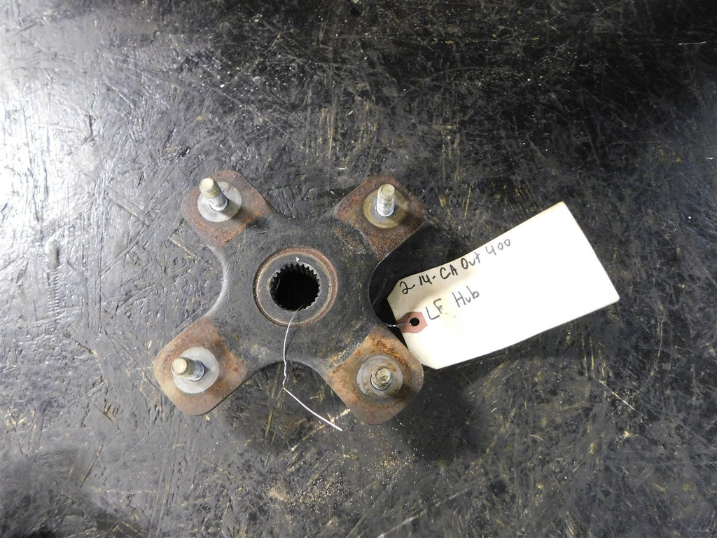2014 Can Am Outlander 400 4x4 Left Front Wheel Hub