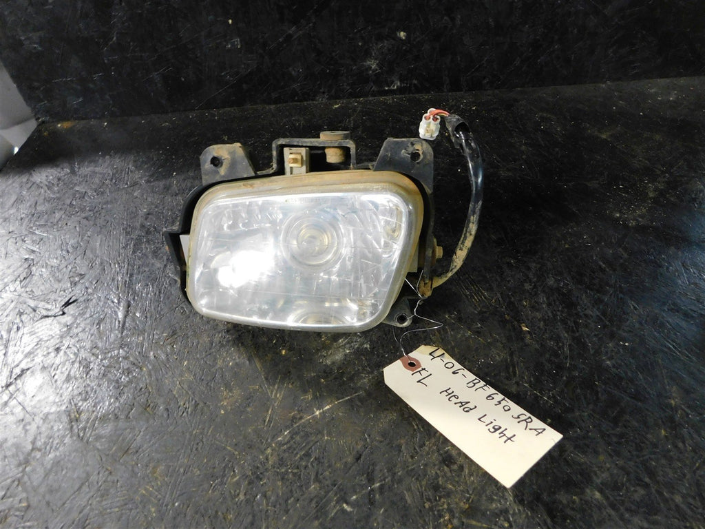 2006 Kawasaki Brute Force 650SRA Left Front Headlight w/ Bucket
