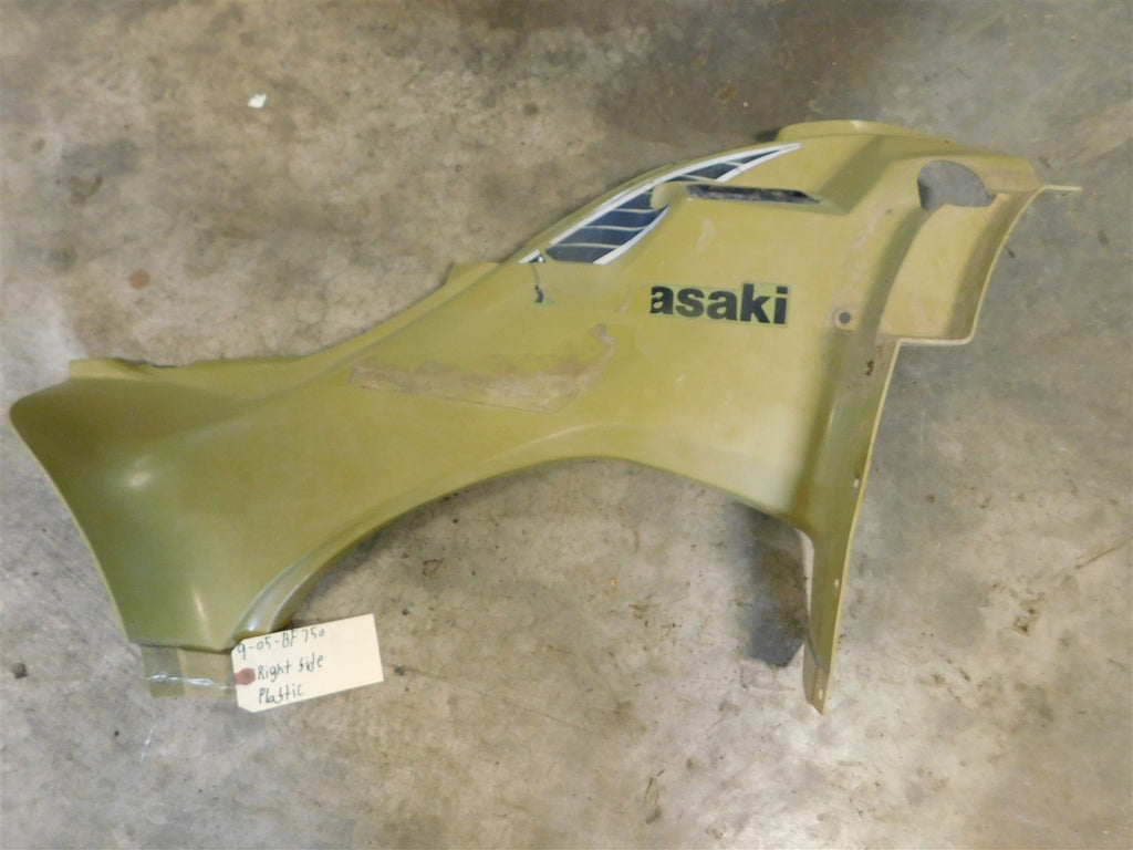 2005 Kawasaki Brute Force 750 Right Side Plastic