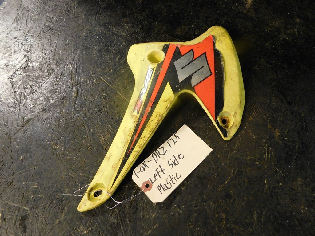 2005 Suzuki DR-Z125 Left Radiator Plastic