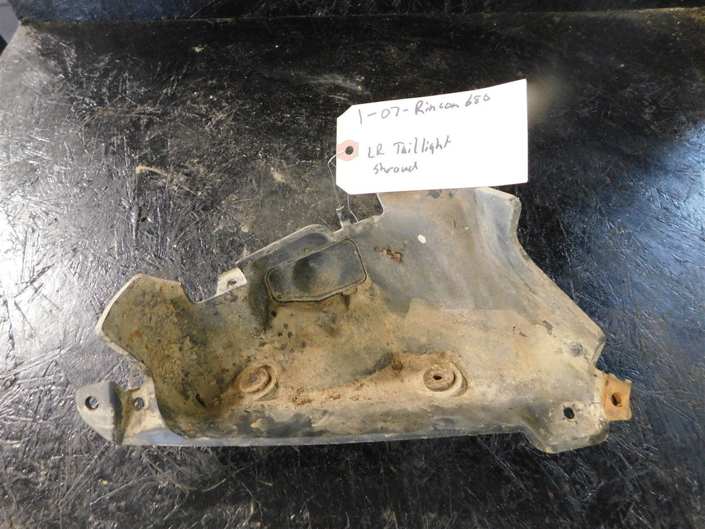 2007 Honda Rincon 680 Left Rear Tail Light Bucket