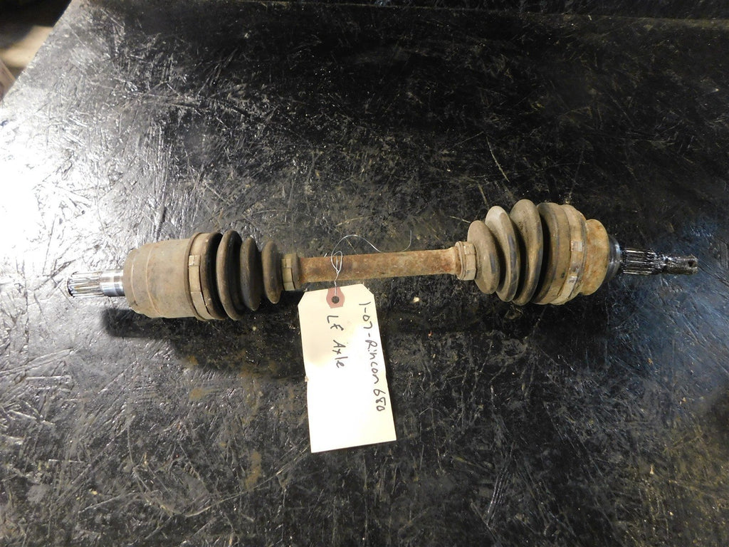 2007 Honda Rincon 680 Left Front Axle