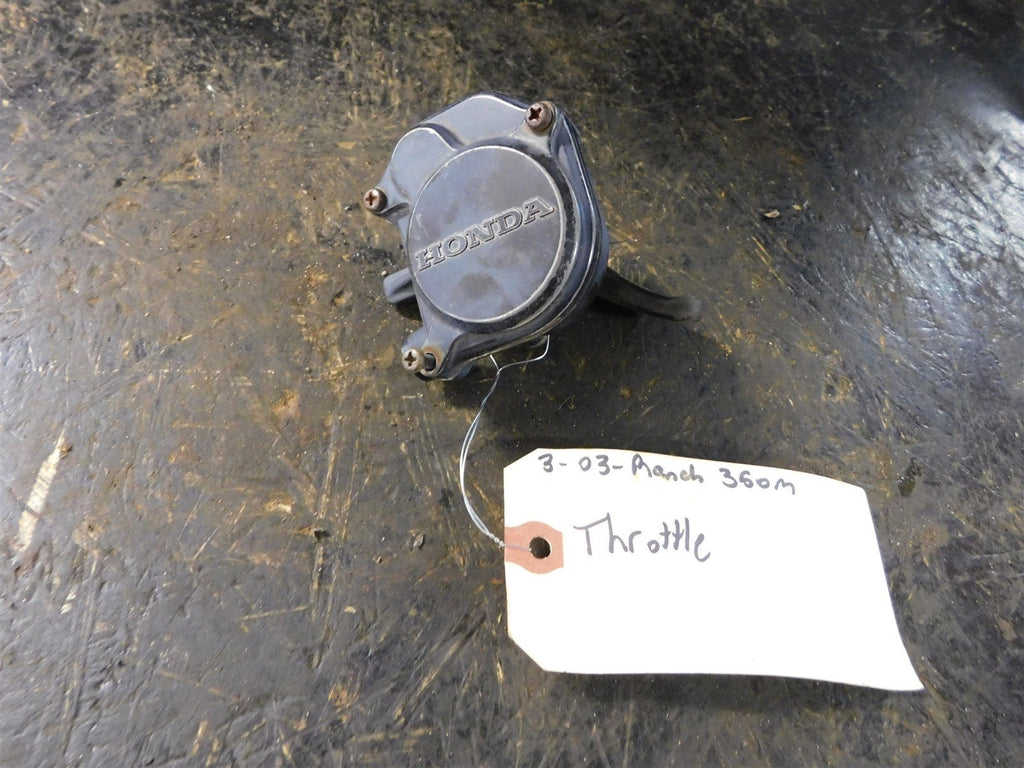 2003 Honda Rancher 350FM 4wd Throttle