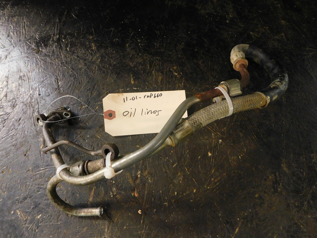 2001 Yamaha Raptor 660 2x4 Oil Lines