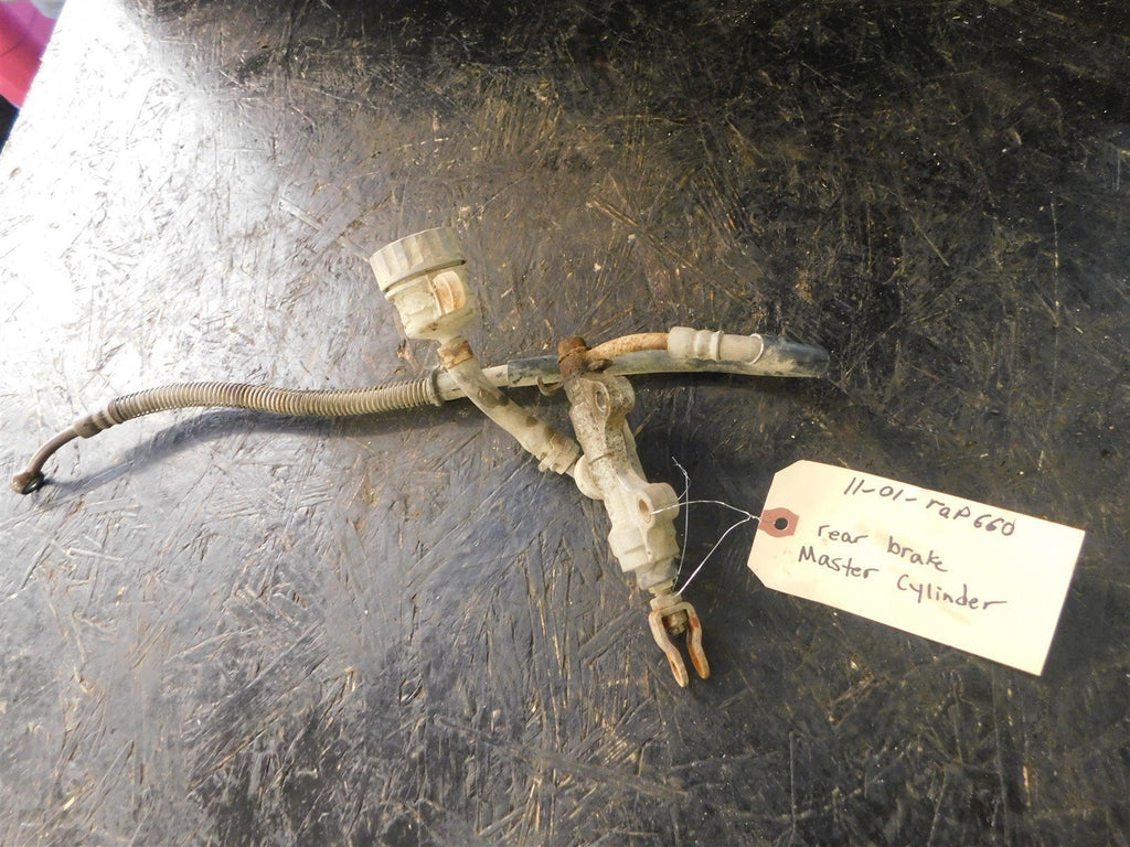 2001 Yamaha Raptor 660 2x4 Rear Brake Master Cylinder