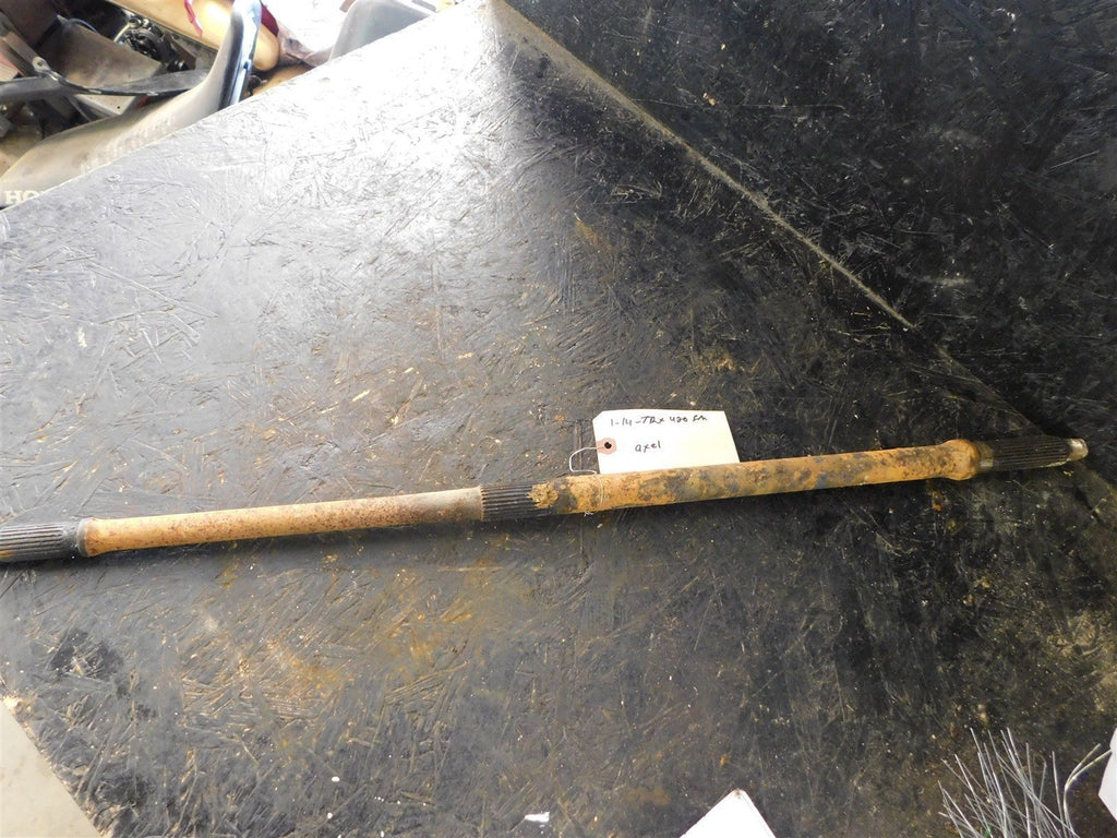2014 Honda TRX 420 FM 4x4 Rear Axle