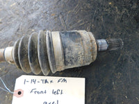 2014 Honda TRX 420 FM 4x4 Front Left Axle