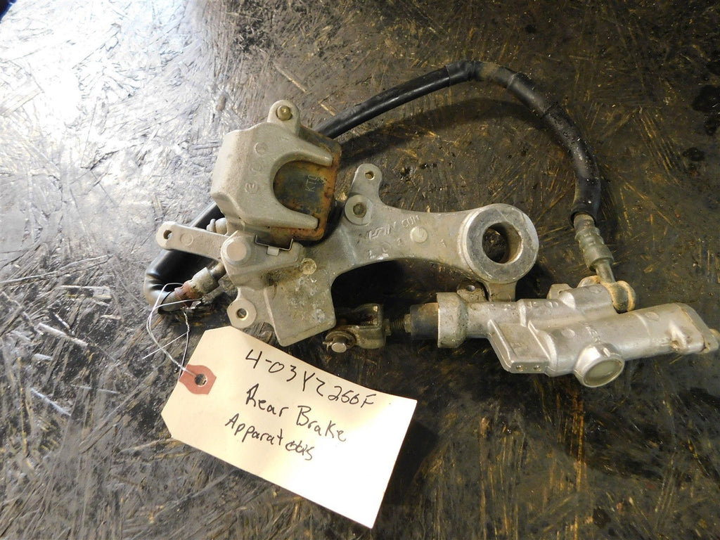 2003 Yamaha YZ250F Rear Brake Assembly