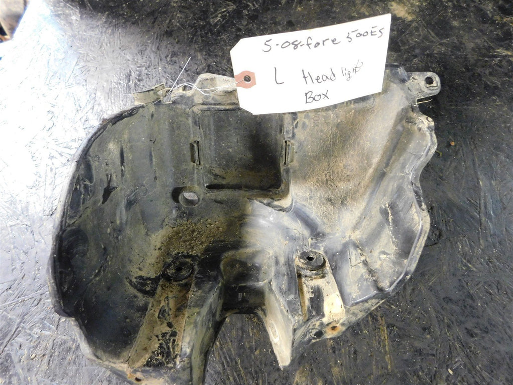2008 Honda TRX 500ES Foreman 4x4 EPS Left Headlight Bucket