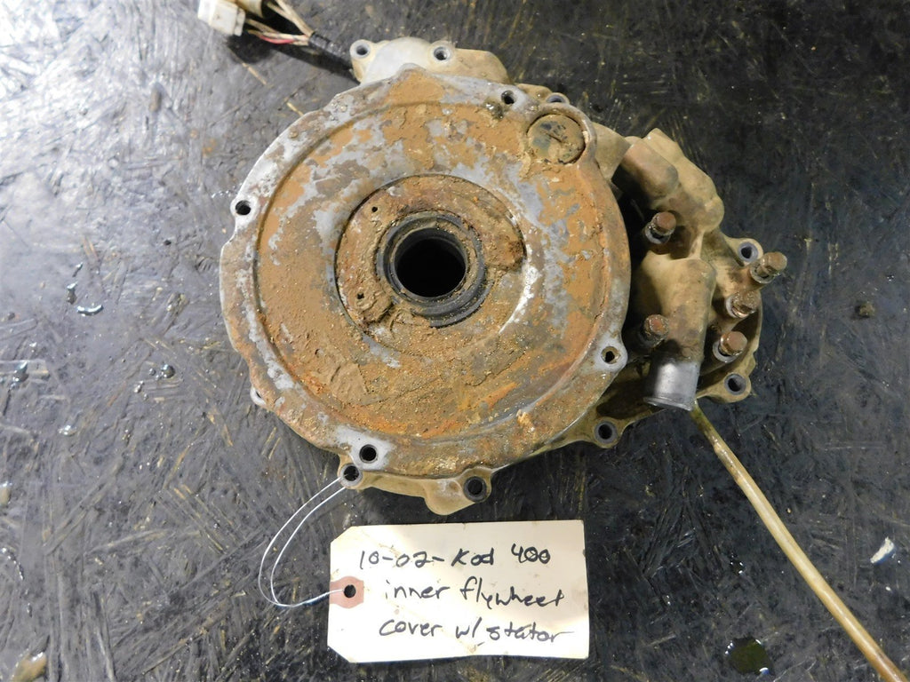 2002 Yamaha Kodiak 400 4x4 Stator w/ Cover