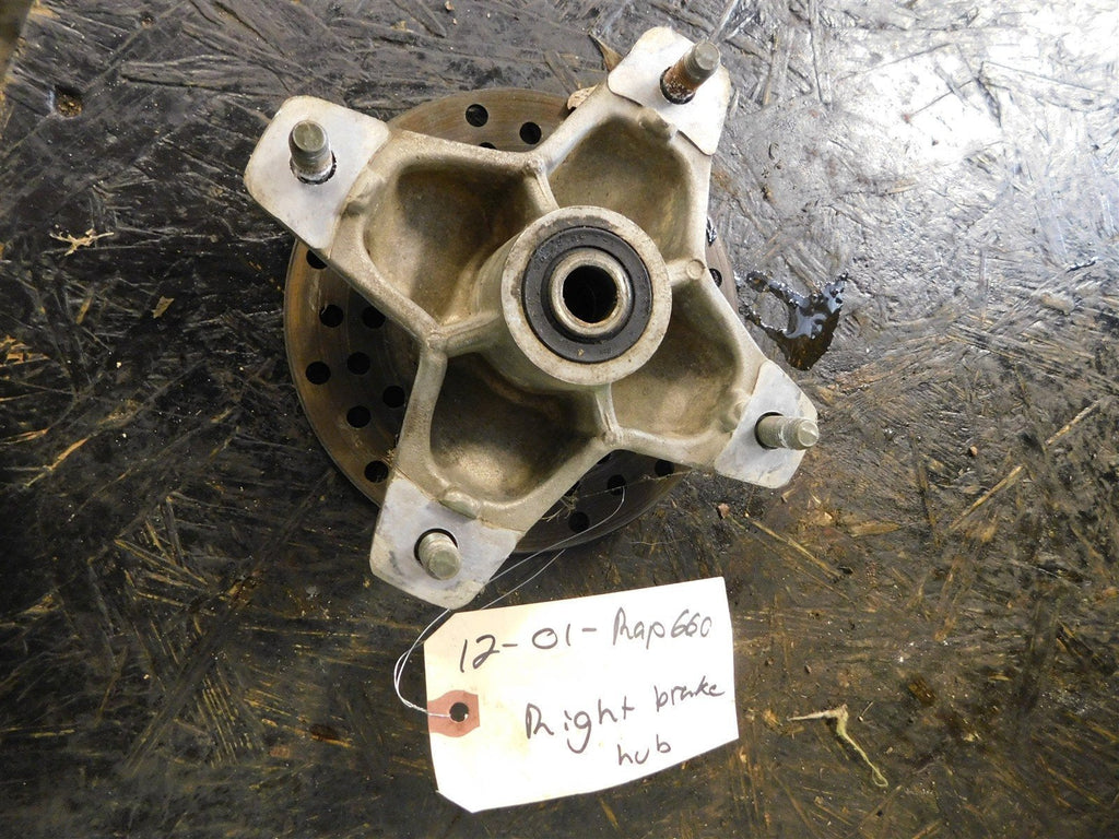 2001 Yamaha Raptor 660 Front Right Wheel Hub