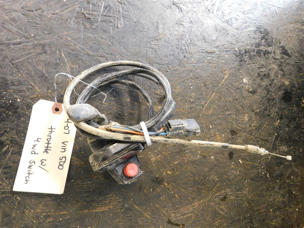 2007 Suzuki Vinson 500 4x4 Manual Shift Throttle